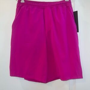 NWT Lululemon athletica fuchsia Vibrant Pink Athletic Shorts men’s S